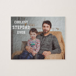 Quebra-cabeça Pai de Fotografias Personalizado Mais Legal Stepda