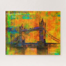 Quebra-cabeça Pai de Natal.