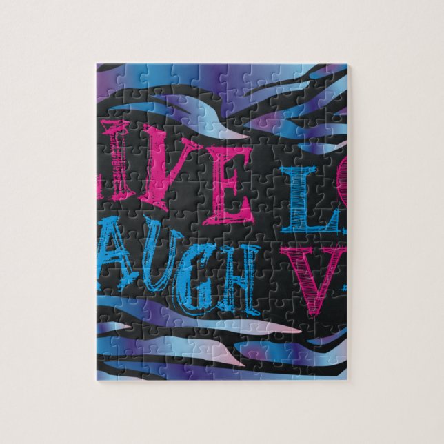 Quebra-cabeça Painéis de Zebra Quebrados (Vertical)