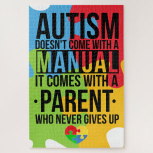 Quebra-cabeça Pais Autismo