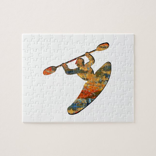 Quebra-cabeça País do caiaque (Horizontal)