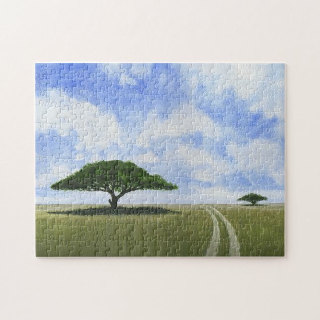 Quebra-cabeça Paisagem Africana (Horizontal)