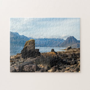 Quebra-cabeça Paisagem bonita da ilha de Skye - Scotland, Reino