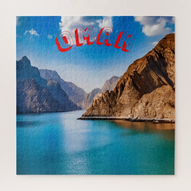Quebra-cabeça Paisagem Cénica de Omã (Vertical)