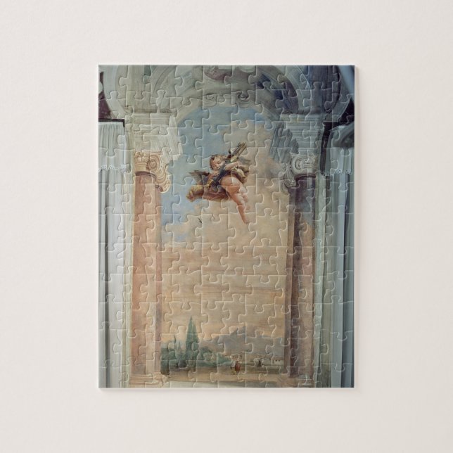 Quebra-cabeça Paisagem com Cupido, do "Foresteria" (convidado (Vertical)