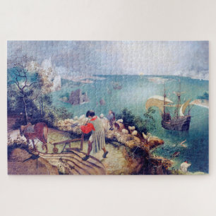 Quebra-cabeça Paisagem com queda de Ícaro, Pieter Bruegel