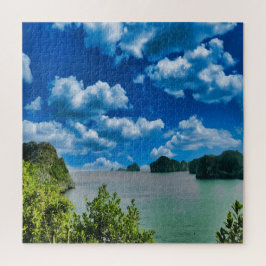 Quebra-cabeça Paisagem costeira de Gato Ba Vietnam