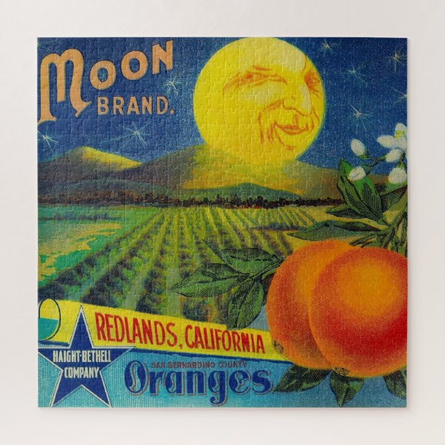 Quebra-cabeça Paisagem da Lua 20x20 (Vertical)