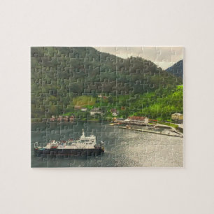 Quebra-cabeça Paisagem da Noruega