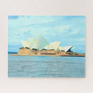 Quebra-cabeça Paisagem da Ópera de Sydney desafiadora