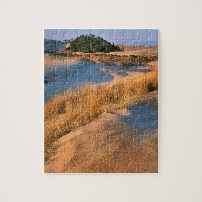 Quebra-cabeça Paisagem das Dunas de Areia de Oregon (Vertical)