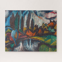 Paisagem | David Burliuk |