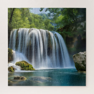 Quebra-cabeça Paisagem de Cachoeira