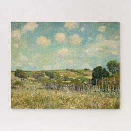 Quebra-cabeça Paisagem de campo (por Alfred Sisley)