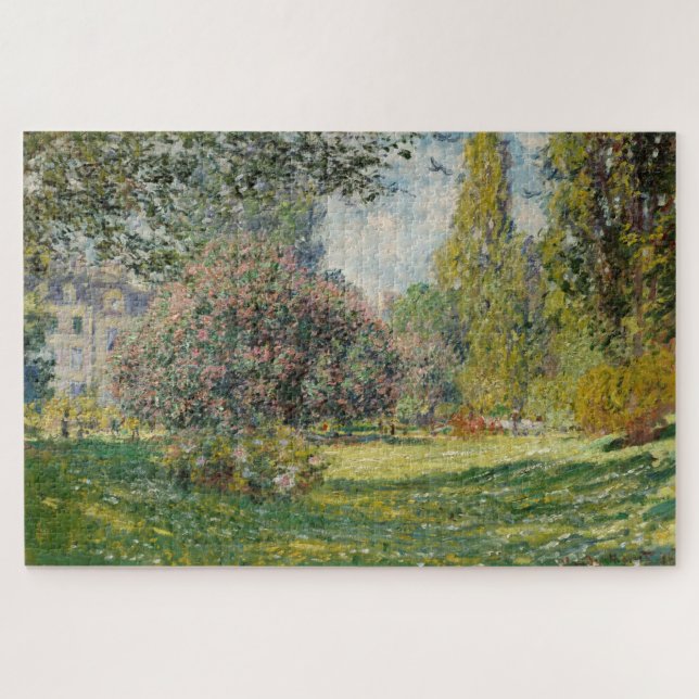 Quebra-cabeça Paisagem de Claude Monet – O Parc Monceau (Horizontal)
