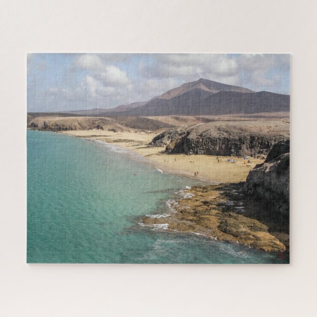 Quebra-cabeça Paisagem de Lanzarote - Papagayo (Horizontal)