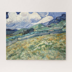 Quebra-cabeça Paisagem de Santo-Rémy por Vincent Van Gogh