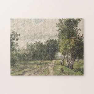 Quebra-cabeça Paisagem do Caminho com Aquarela - Troyon Constant