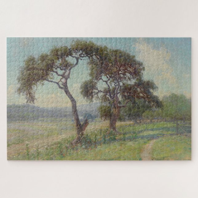 Quebra-cabeça Paisagem do Texas Hill Country, Onderdonk (Horizontal)