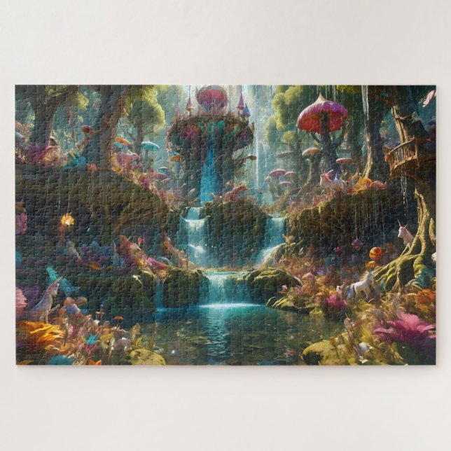 Quebra-cabeça Paisagem em Curso Magnético (Horizontal)