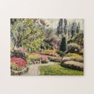 Quebra-cabeça Paisagem Floral