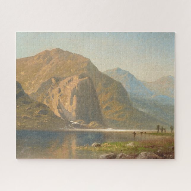 Quebra-cabeça Paisagem majestosa de Yosemite por Albert Bierstad (Horizontal)