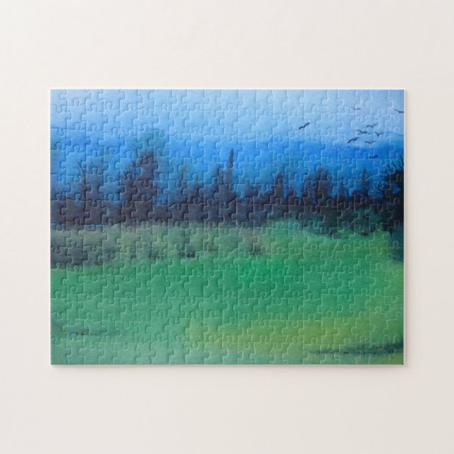 Quebra-cabeça Paisagem mística mística mística e manivela (Horizontal)