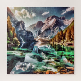 Quebra-cabeça Paisagem montanhosa