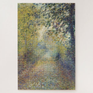 Quebra-cabeça Paisagem na floresta (por Pierre-Auguste Renoir)