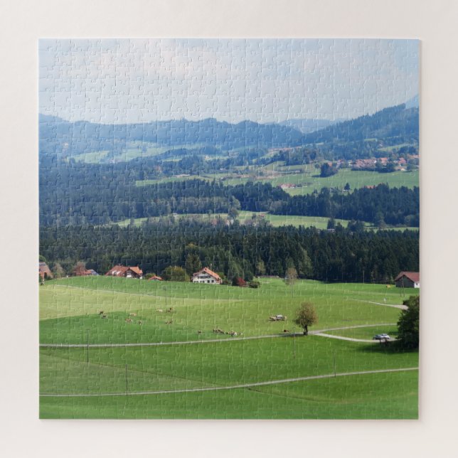 Quebra-cabeça paisagem, natureza, avaria, alemanha, alps, viagem (Vertical)