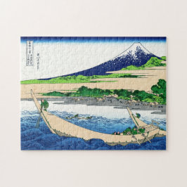 Quebra-cabeça Paisagem oriental legal da opinião de Hokusai Fuji