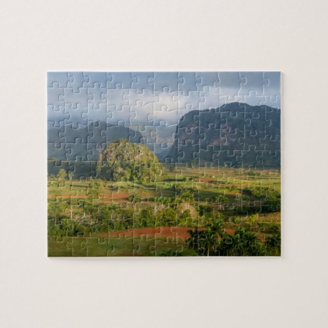 Quebra-cabeça Paisagem panorâmica do vale, Cuba (Horizontal)