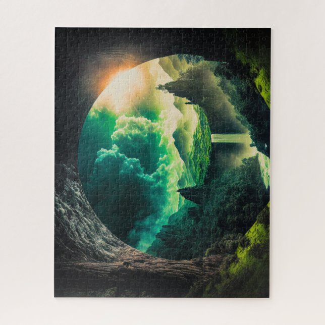 Quebra-cabeça Paisagem Picturesca (Vertical)