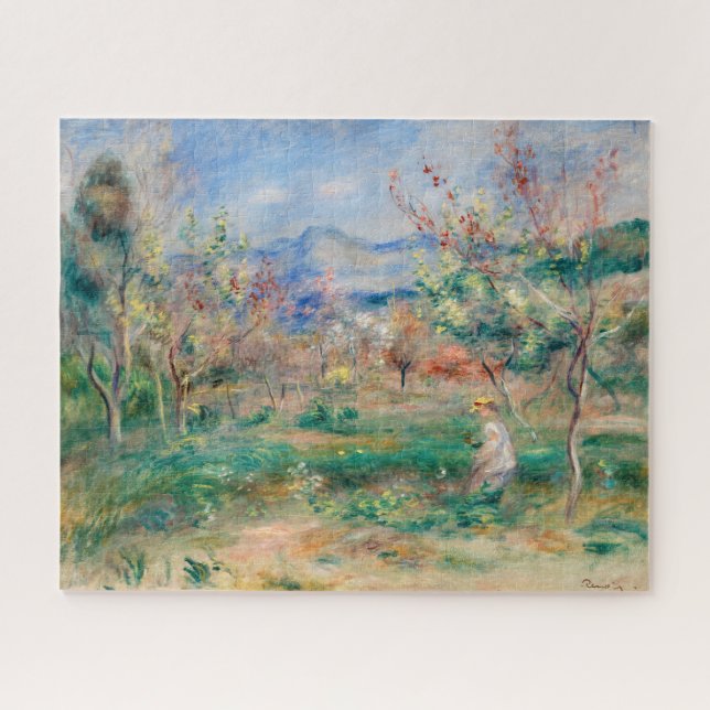 Quebra-cabeça Paisagem, Renoir (Horizontal)