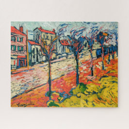 Quebra-cabeça Paisagem Suburbana | Maurice de Vlaminck |