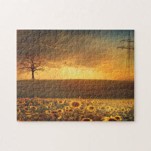 Quebra-cabeça Paisagem - Sunset