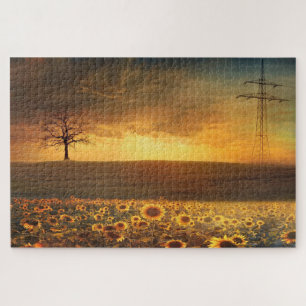 Quebra-cabeça Paisagem - Sunset
