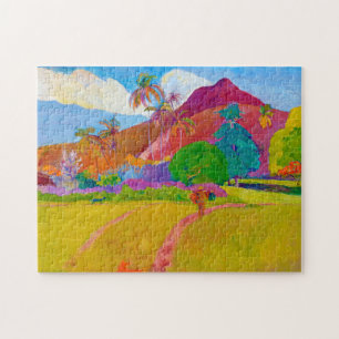 Quebra-cabeça Paisagem Taitiana, Gauguin
