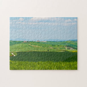 Quebra-cabeça Paisagem típica da Toscana com Colinas - Itália
