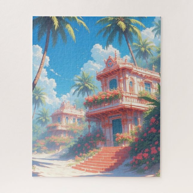 Quebra-cabeça Paisagem tropical (Vertical)