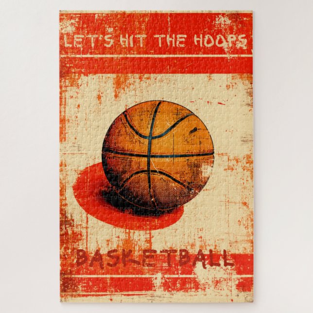 Quebra-cabeça Paixão de Basquete - Edição limitada (3) (Vertical)