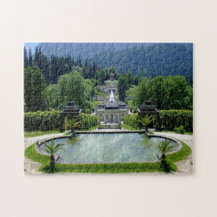 Quebra-cabeça Palácio de Linderhof Alemanha.