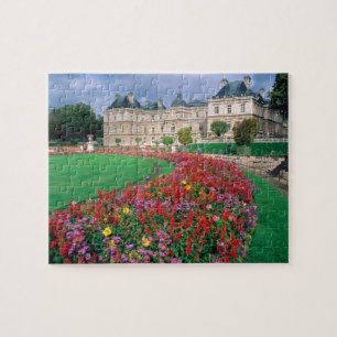 Quebra-cabeça Palácio de Luxemburgo em Paris, França.