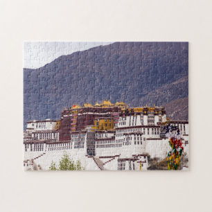 Quebra-cabeça Palácio de Potala em Lhasa - Tibete, Ásia