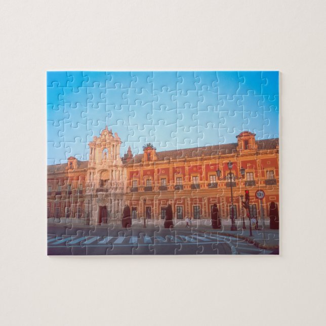 Quebra-cabeça Palacio de Telmo em Sevilha, Espanha (Horizontal)
