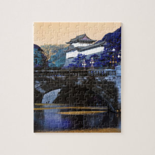 Quebra-cabeça Palácio imperial em Tokyo, Japão