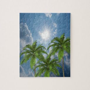 Quebra-cabeça Palm Tree Jigsaw
