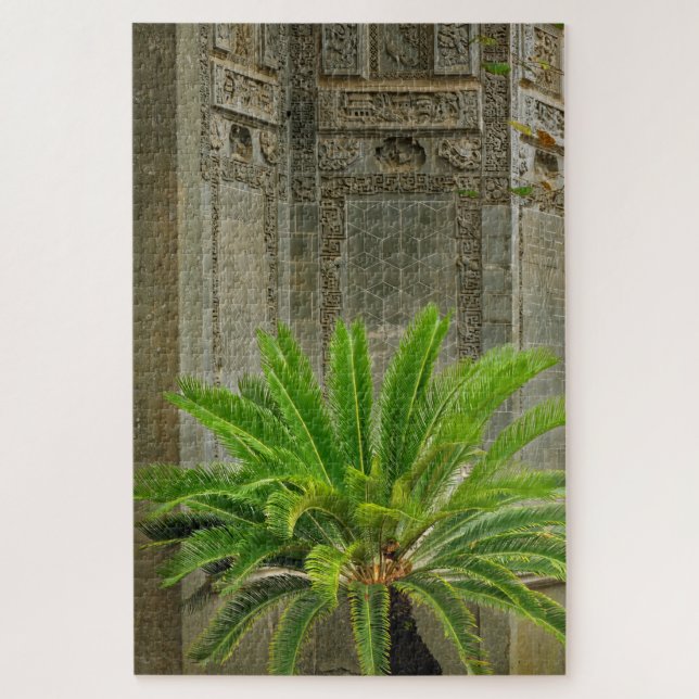 Quebra-cabeça Palmeira | Hongcun, China (Vertical)