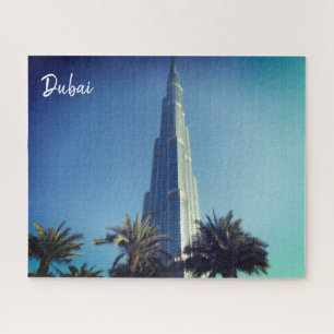 Quebra-cabeça palmeiras dubai burj khalifa