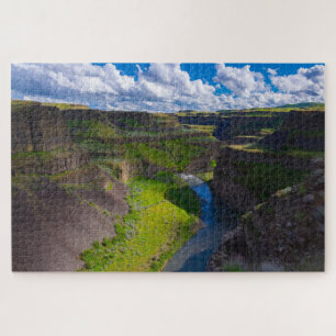 Quebra-cabeça Palouse River Canyon Washington Difícil